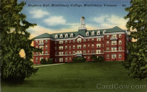 Hepburn Hall, Middlebury College Vermont