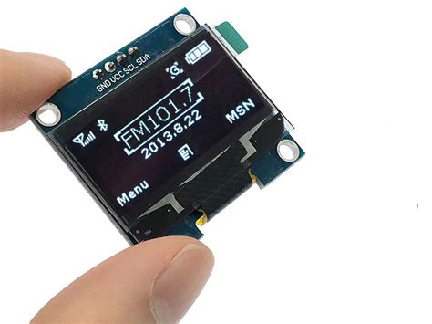 OLED Display I2C (White) - Quality OLED Display shipped from the UK