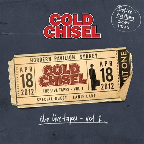 COLD CHISEL ANNOUNCE FIRST LIVE CD/DVD IN OVER A DECADE - Cold Chisel