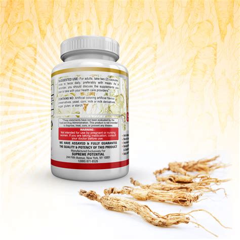 Red Ginseng: Nutrition Supplements for Erectile Dysfunction