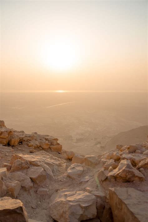 Tips for Hiking Masada in Israel at Sunrise | Sugar & Soul