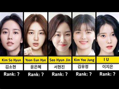 Top 50 Most Beautiful Korean Actress of 2023 | Comparison