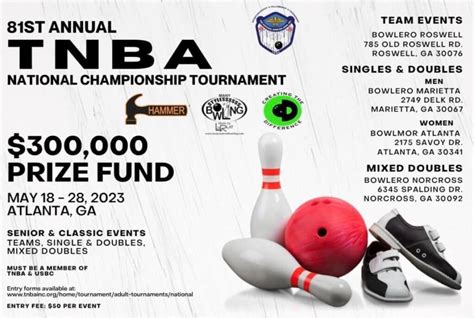 2023 TNBA National Championship Bowling Tournament - Southern TNBA ...