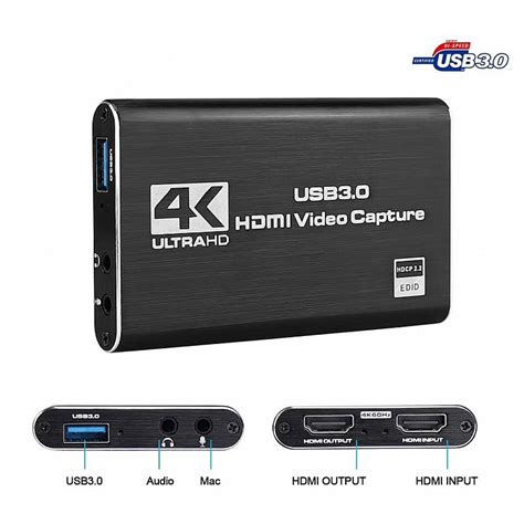 Video Capture PCI-E/ USB » 4K HDMI Capture Card to USB 3.0 Live Streaming • KAMERA | ACC KAMERA ...