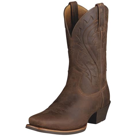 Men's Ariat® 13" Legend Phoenix Cowboy Boots, Brown - 282379, Cowboy ...