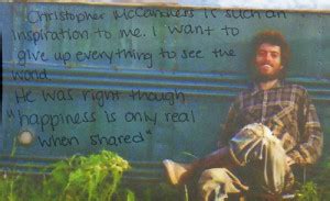 Christopher Mccandless Quotes On Society. QuotesGram