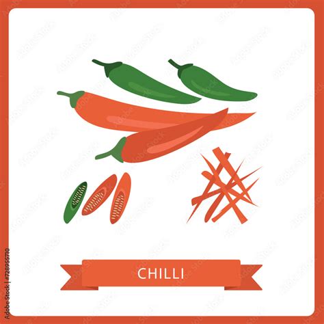 Chilli cartoon vector. free space for text. Wallpaper, vector ...