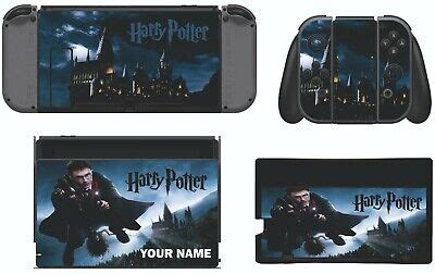 Nintendo Switch PERSONALISED harry potter Sticker Game Skins Decals cover | eBay