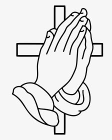 Praying Hands Prayer Lds Clip Art Child Clip Art - Praying Child Clipart, HD Png Download - kindpng