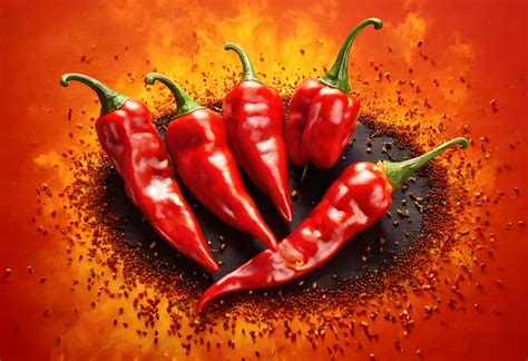 Chilli Peppers Spicy Vegetables Free Stock Photo - Public Domain Pictures