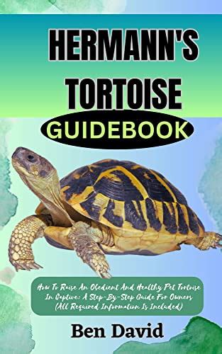 HERMANN'S TORTOISE GUIDEBOOK : How To Raise An Obedient And Healthy Pet Tortoise In Captive: A ...