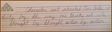 Inspiring Quotes - Cursive Writing Practice - My Review - The ...