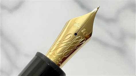 Montblanc 149 Calligraphy Flex Nib Special Edition Review - YouTube