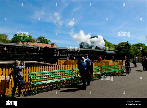 The Isle of Wight Steam Railway Stock Photo - Alamy