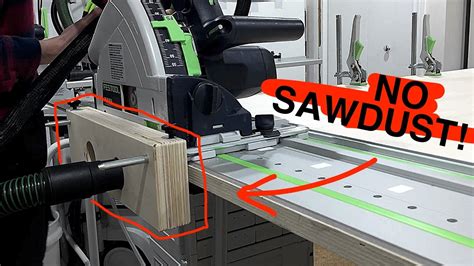 FESTOOL TS 55 Dust Collection Improvement for Edge Work! - YouTube