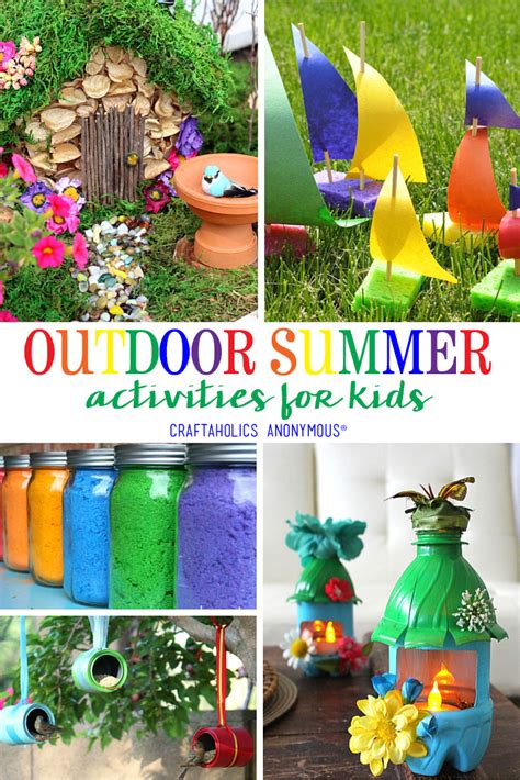 Craftaholics Anonymous® | Summer Outdoor Crafts for Kids