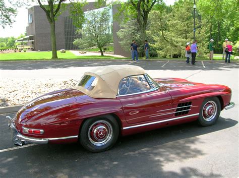 1957 Mercedes 300SL convertible at the 2013 June Jamboree in Montvale ...