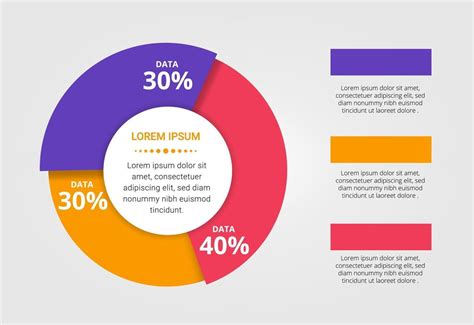 Percentage Pie Chart Template 2154047 Vector Art at Vecteezy