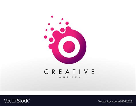 Letter o logo o letter design Royalty Free Vector Image