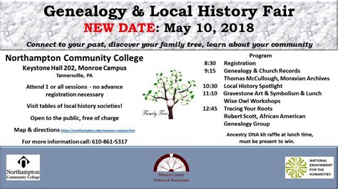 Geneaology & Local History Fair| Monroe County Historical Association