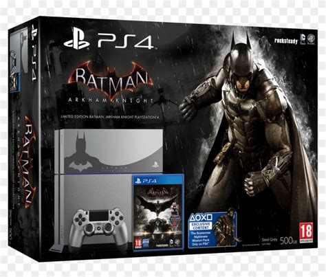 Ps4 Bak Bundle 3d Limited 1427732439 - Batman Arkham Knight Ps3, HD Png ...