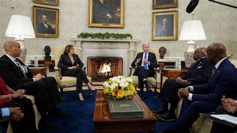 'Need action': Biden meets with Congressional Black Caucus on policing ...