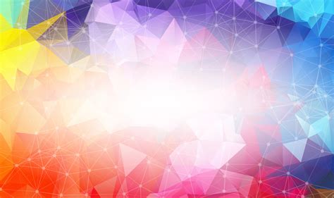 Colorful low poly background. Polygonal design pattern. Bright mosaic modern geometric design ...