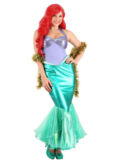 Little Mermaid Disney Ariel Deluxe Adult Costume - $64.99