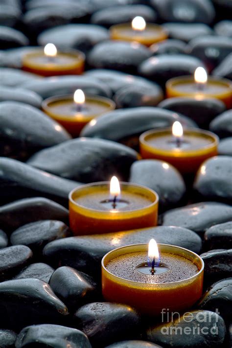 Meditation Candles Photograph by Olivier Le Queinec - Pixels