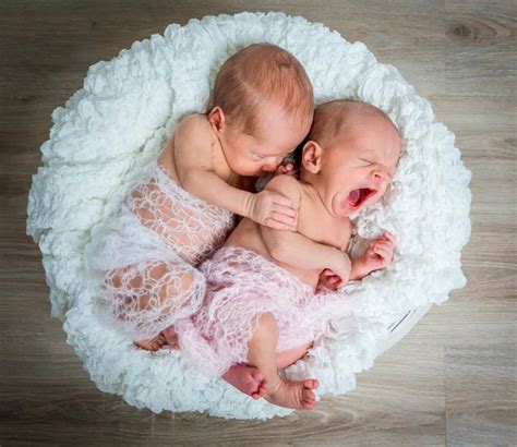 Newborn twins sleeping Stock Photos, Royalty Free Newborn twins ...