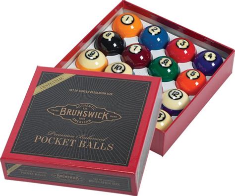 Brunswick Centennial Pool Ball Set | Peters Billiards