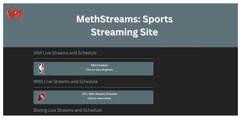 MethStreams: Secrets Revealed About Sports Streaming Site