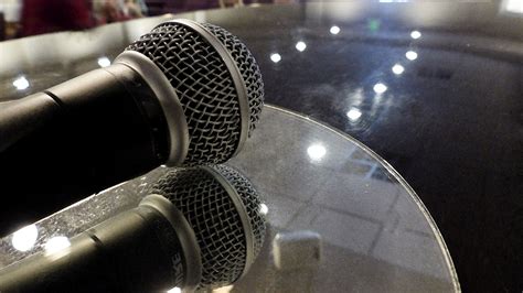 Singer's Microphone Free Stock Photo - Public Domain Pictures
