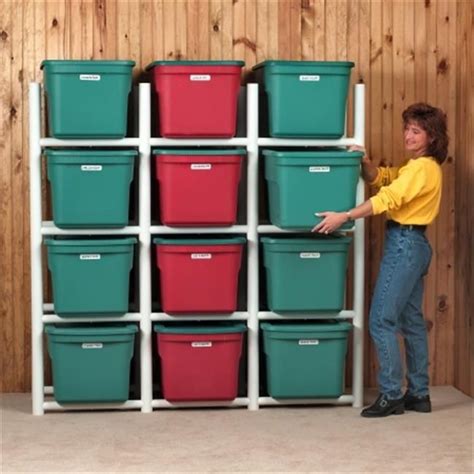 Albern Enterprises Inc. Bin Warehouse 12 Tote Storage System | Tote storage, Basement storage ...