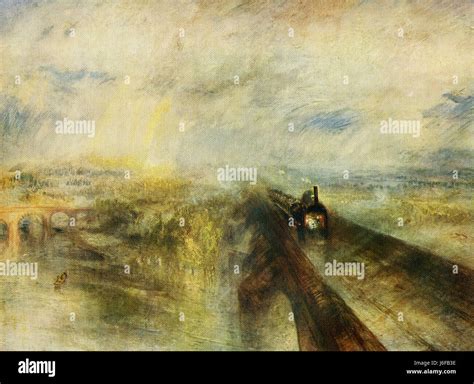 Joseph turner rain steam and speed hi-res stock photography and images ...