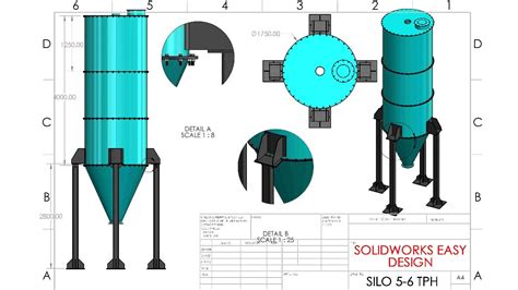 Steel Silo Autocad Drawing Autocad Drawing Autocad Si - vrogue.co