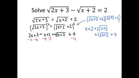 Solving Radical Equations - Tessshebaylo