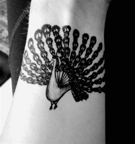 Peacock Bird Temporary Tattoo Set of Two Hand Drawn Unique Designs From EU - Etsy