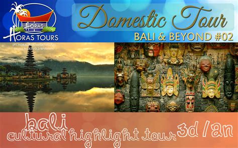 Bali Cultural Highlight Tour 3 days | Horas Tours