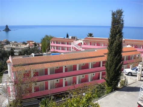 The infamous Pink Palace hostel in Corfu, Greece. Four days I'd be ...