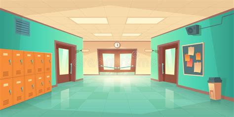 Empty School Hallway Stock Illustrations – 1,906 Empty School Hallway Stock Illustrations ...