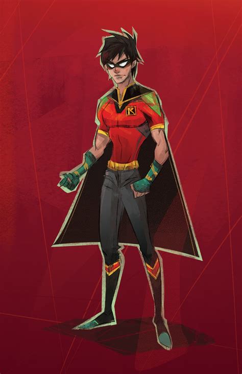 [FAN ART] DC - ROBIN, Tony Seunghoon Yeom | Fan art dc, Superhero art ...