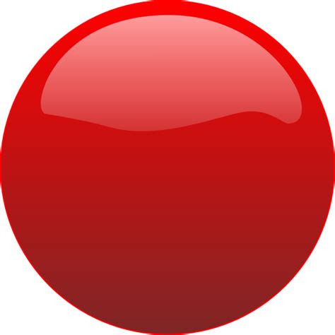 11 Red Button Icon Images - Glossy Button Icon Clip Art, Red Emergency Button and Big Red Button ...