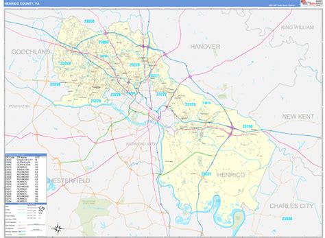 Maps of Henrico County Virginia - marketmaps.com