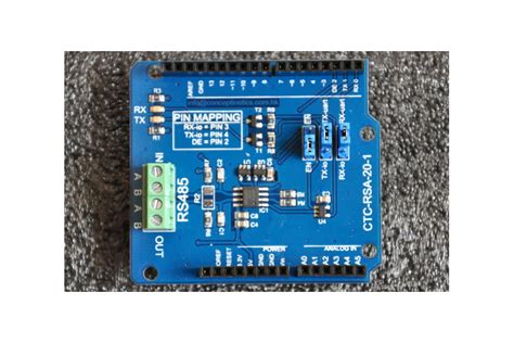 RS485 RS422 Shield for Arduino from Conceptinetics on Tindie
