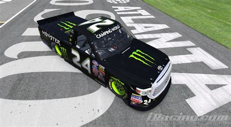 Monster Energy Paint Scheme by Matt Ballard - Trading Paints