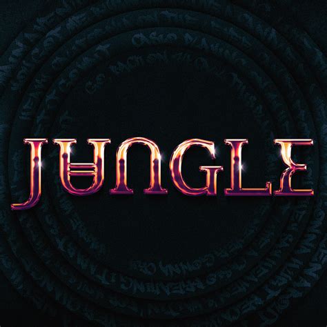 Jungle Band Vinyl Cover Art and Poster Style :: Behance