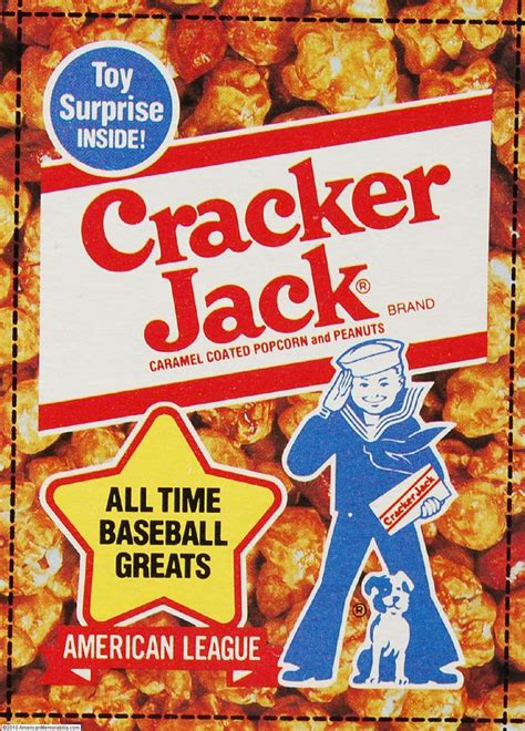 cracker jack all time baseball greats american league cereal, 1 - pound bag