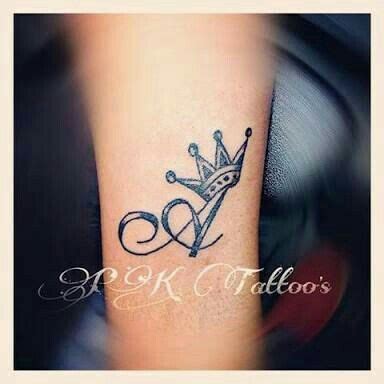 King K Name Tattoo On Hand Pic - Viraltattoo