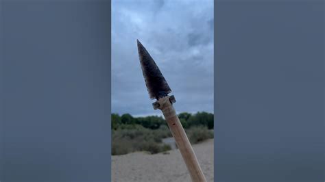 Making an Obsidian Spear - YouTube